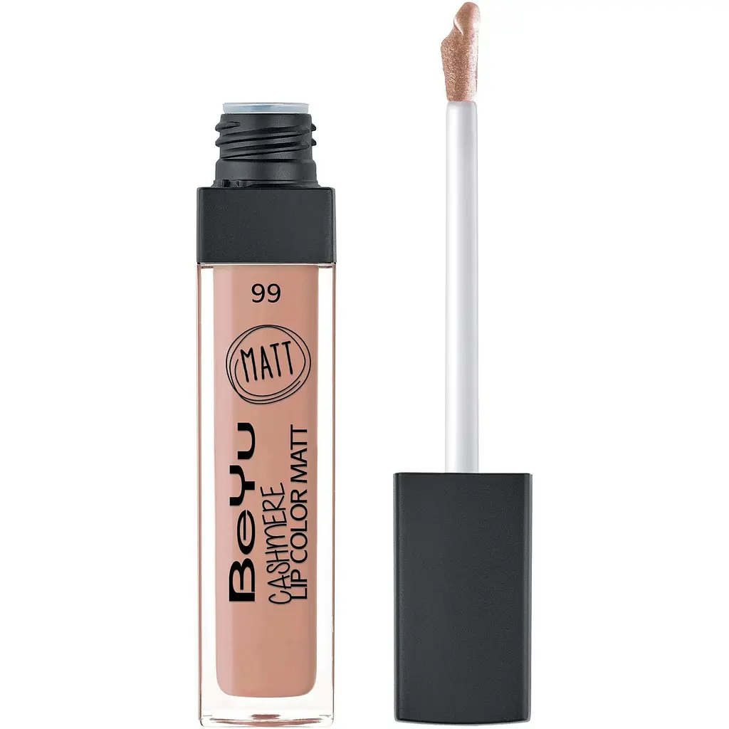 Блиск для губ BeYu Cashmere матовий відтінок 99 Simple Beauty 6.5 мл - фото 2