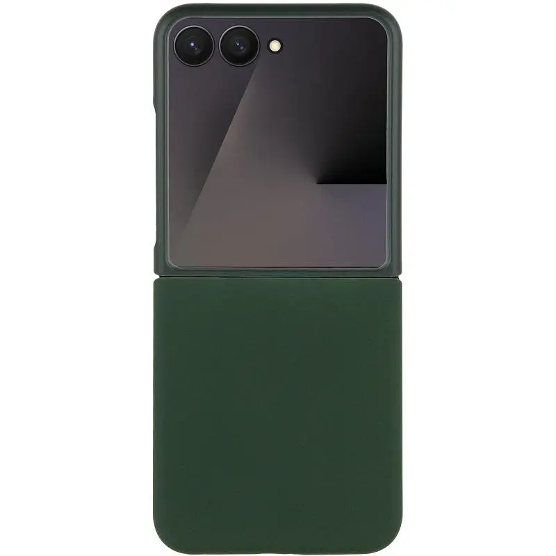 Чехол Foldables Silicone Cover Lakshmi (AAA) для Motorola Razr 50 Зеленый / Cyprus Green - фото 2