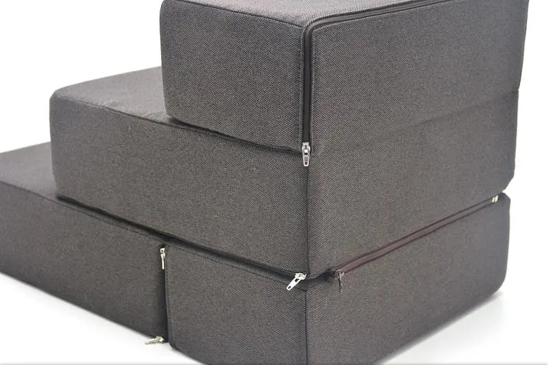 Сходинки Zoo-hunt трансформер для тварин Магнус трирівневі коричневі - фото 3