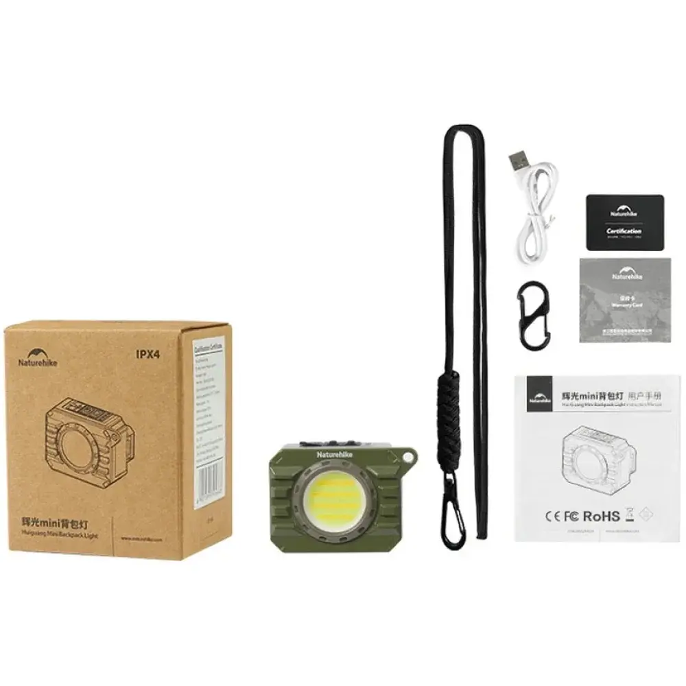 Ліхтар-брелок Naturehike CNK2450ZM014 olive - фото 3