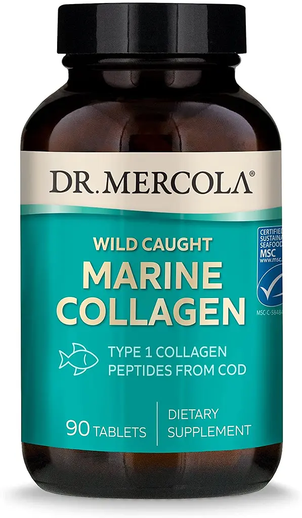 Морський колаген, Marine Collagen, 90 таблеток Dr. Mercola vit0001738