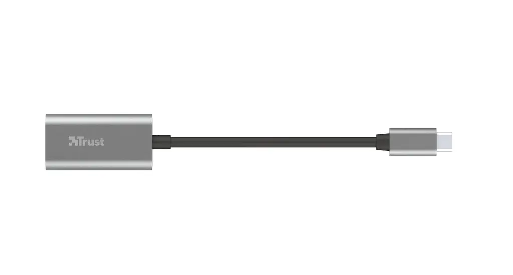 Адаптер Trust Dalyx USB-C > HDMI, 0.2м, Алюминий, черный teh0018506 - фото 5