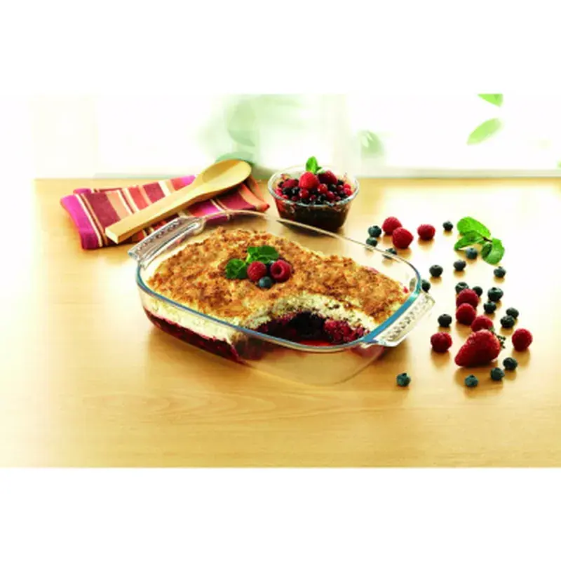Форма для випікання Pyrex Classic прямокутна набір 2 шт 2.6 л 1.9 л (912S967/7045) - фото 5