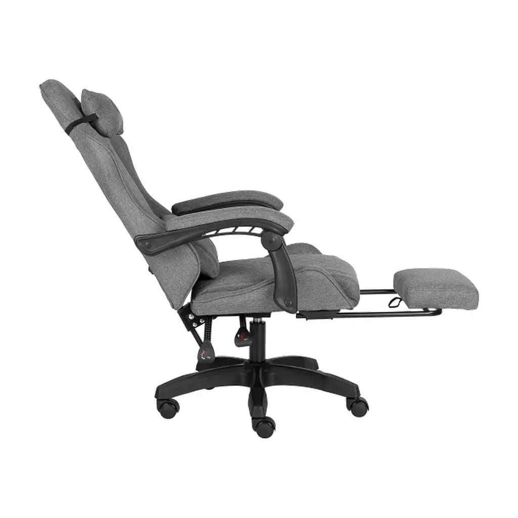 Крісло ігрове GT Racer X-2339 Black/Gray (X-2339 Fabric Black/Gray) - фото 7