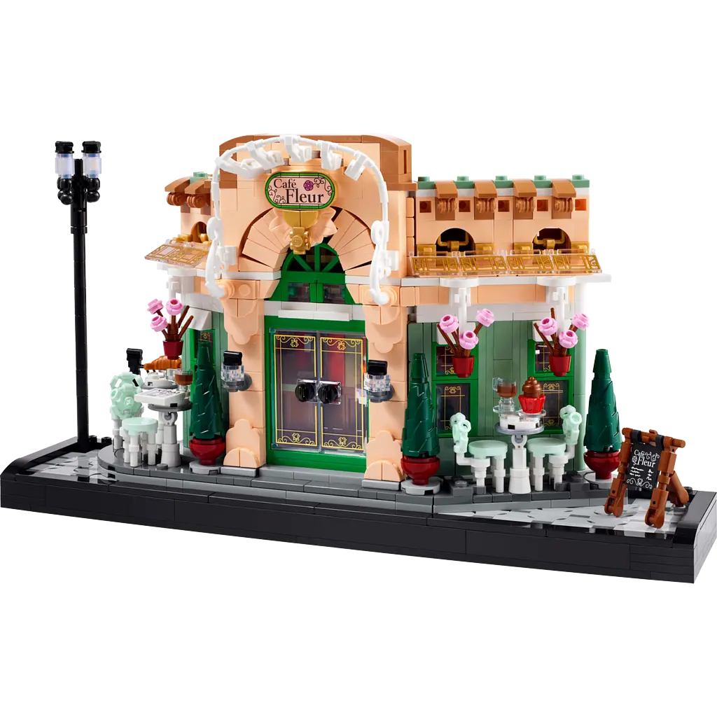 Конструктор LEGO Icons Французское кафе 1101 деталь (10362) - фото 3
