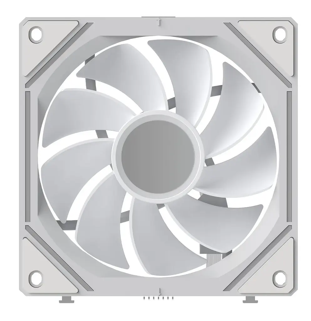 Вентилятор Ocypus GAMMA F12 ARGB Reverse Blade White (GAMMA-F12-WH1AM01U-GL) - фото 4