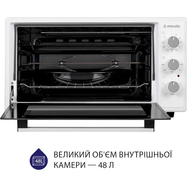 Электрическая печь Minola Foev 4815 WH - фото 2