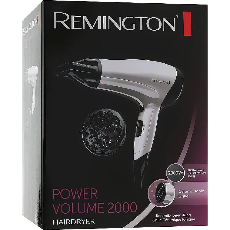 Фэн Remington Power Volume 2000, 2000 Вт белый (D3015) - фото 2