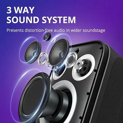 Акустична система Tronsmart Halo 200 + 2 MIcs Black (968233) - фото 10