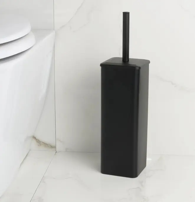 Ёршик для унитаза Yoka Amba black PD.AMBA FB, Черный матовый - фото 4