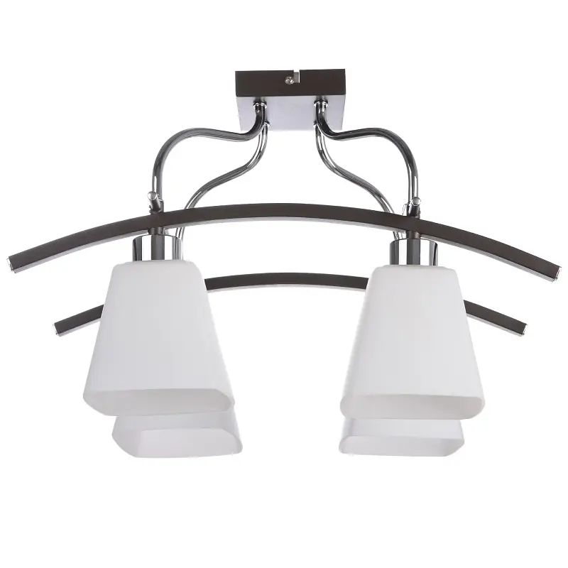 Люстра потолочная Brille в спальню E14 40W CH (LK-536C/4) - фото 2