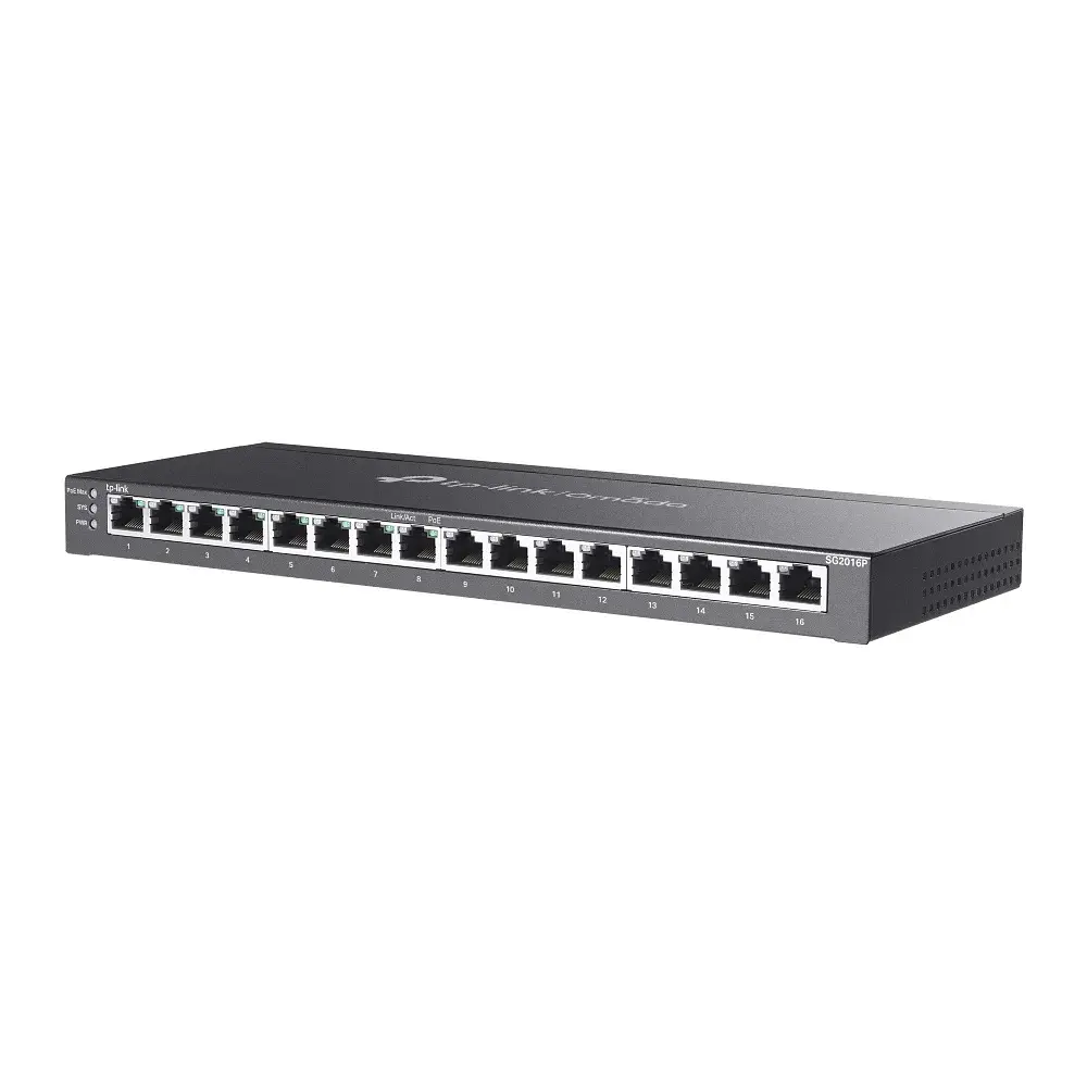Комутатор мережевий TP-Link SG2016P - фото 3