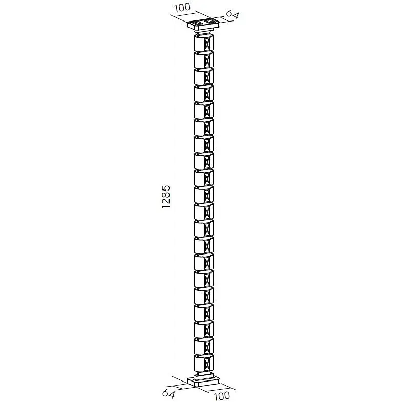 Органайзер для кабелю OfficePro Black (CM790B) - фото 5