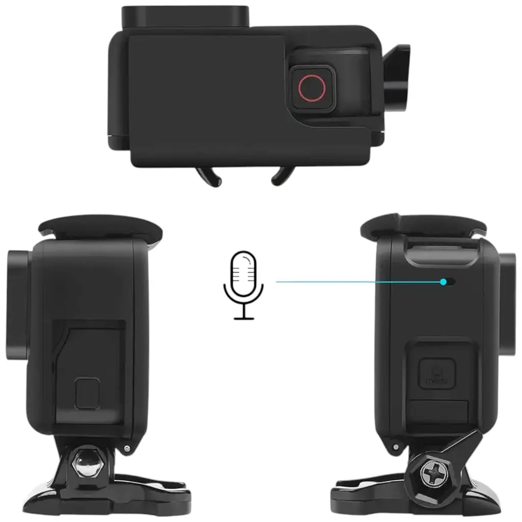 Защитный каркас GoPro N-KR01 рамка для экшн-камер GoPro Hero 5/Hero 6/Hero 7 - фото 4