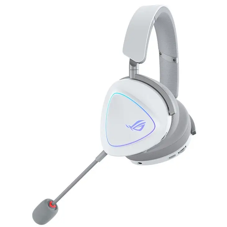 Bluetooth-гарнитура Asus ROG Delta II White (90YH03W0-BHUA10) - фото 3