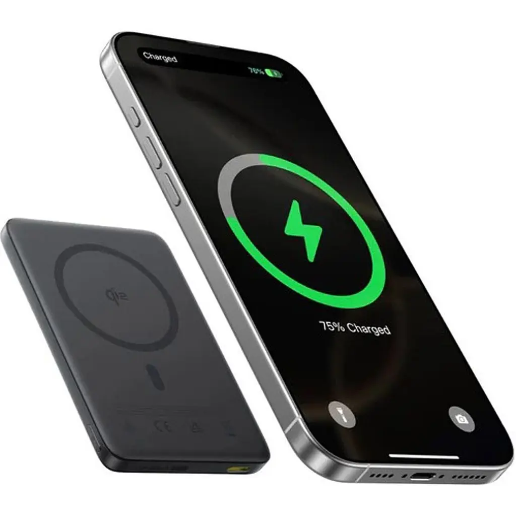 Зовнішній акумулятор Baseus PicoGo Ultra Slim Qi2 10000mAh 27W Black (E0027201) [153916] - фото 3