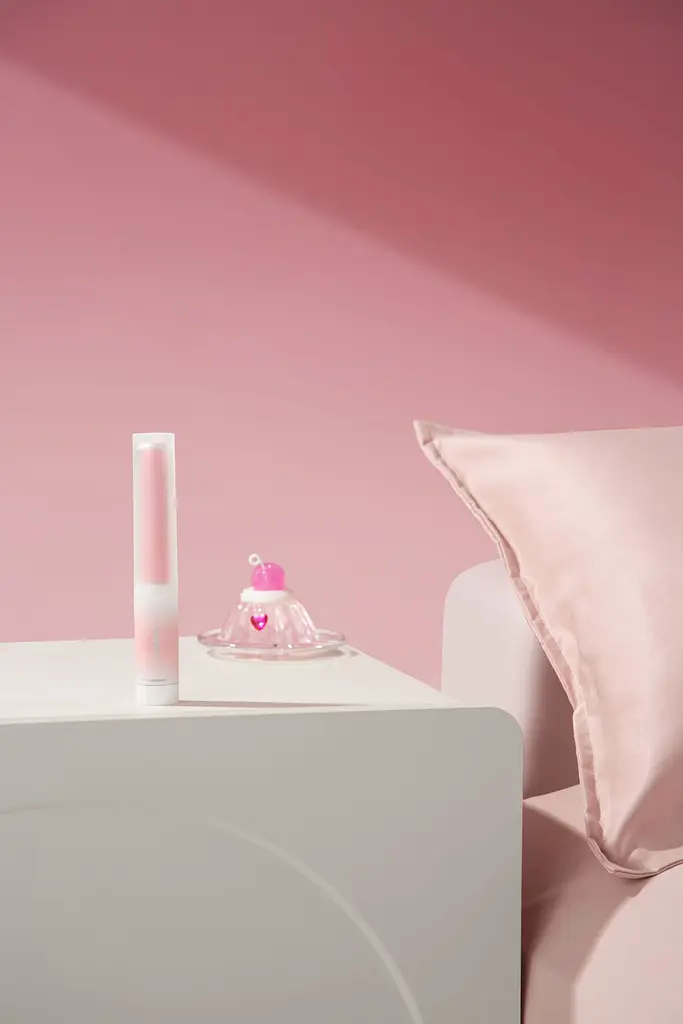 Ліпстик-вібратор KISSTOY Pop Cherry, 7 режимів, 2 мотори, гнучкий, підігрівання - фото 10