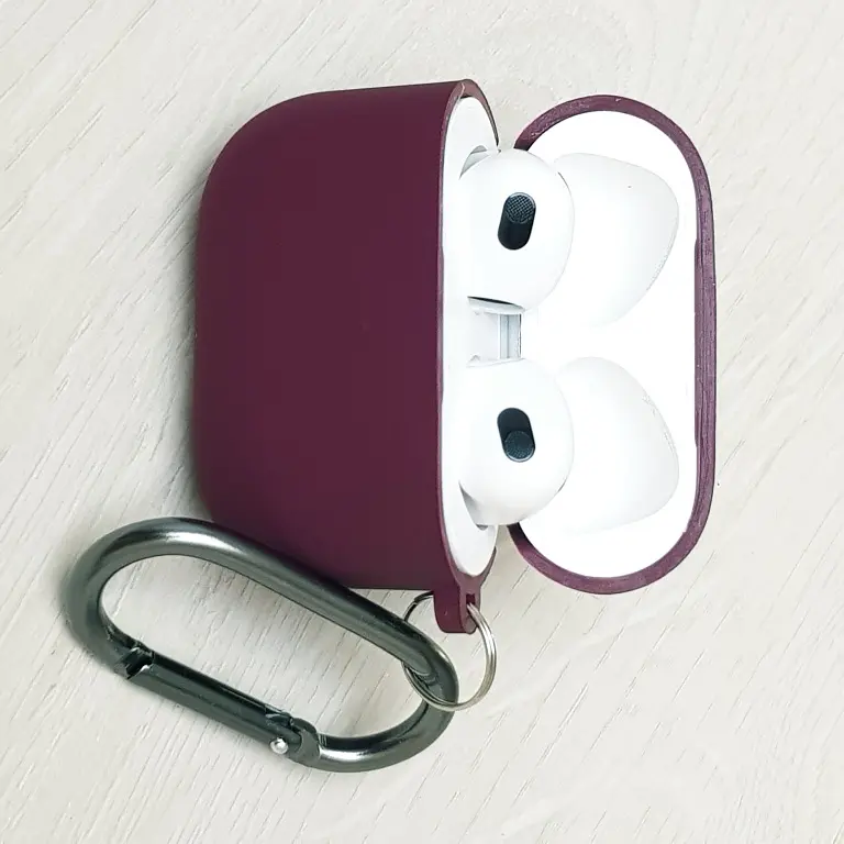 Чохол для Airpods 3 силікон з мікрофіброй  - фото 9