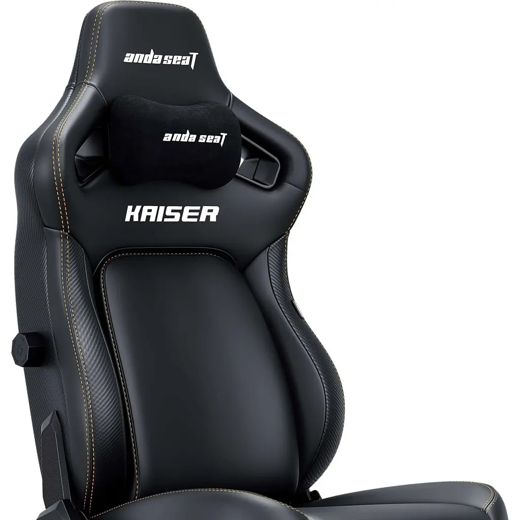 Геймерское кресло Anda Seat Kaiser 4 XL Leather Elegant Black [AD12YDDC-XLL-20-B-PV/C] [121286] - фото 9
