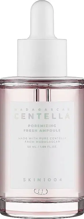 Cироватка-детокс для розгладження шкіри та звуження пор 50 мл SKIN1004 Madagascar Centella Poremizing Fresh Ampoule - фото 3