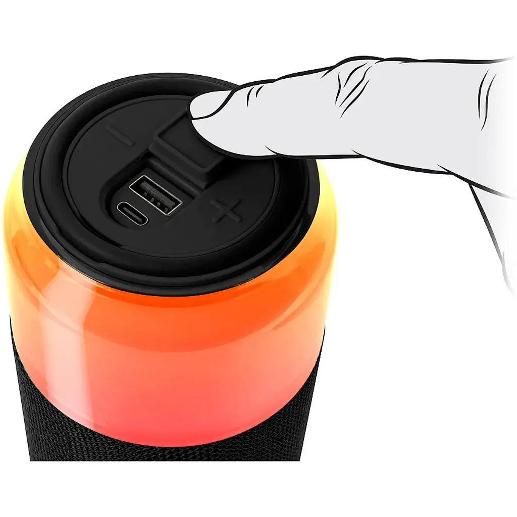 Портативная акустика REAL-EL X-705 Black (EL121600024) [134893] - фото 7