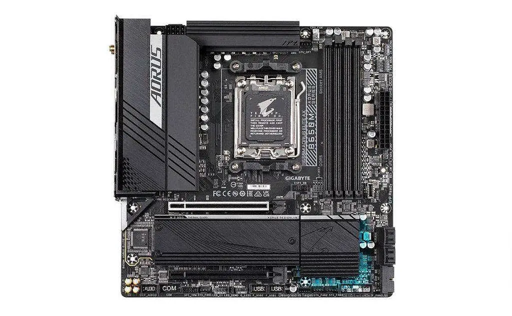 Материнская плата Gigabyte B650M AORUS ELITE AX - фото 2