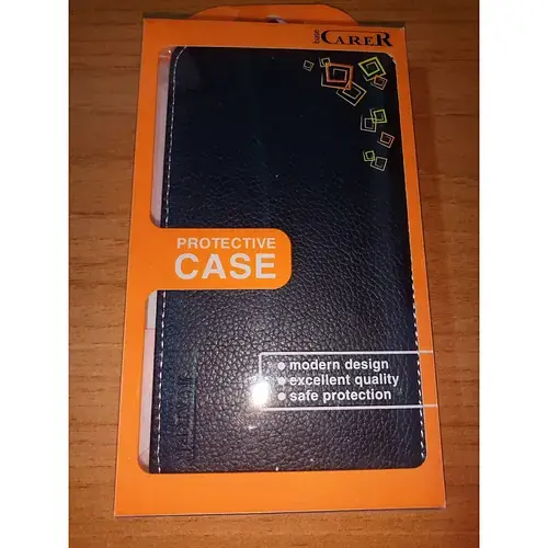 Чохол Carer Base для Lenovo A850 фліп чорний - фото 6