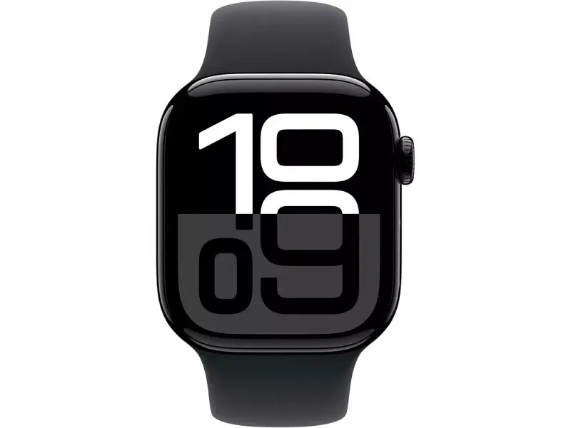 Смарт-годинник Apple Watch Series 10 GPS 46mm Jet Black Alu. Case w. Black Sport Band - XL (MWX13+MXM53) - фото 2