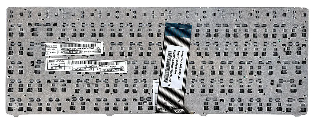 Клавіатура для ноутбука Asus EEE PC 1201, 1215, 1225, U20, VX6 Eee PC Lamborghini Black, (No Frame) - фото 2