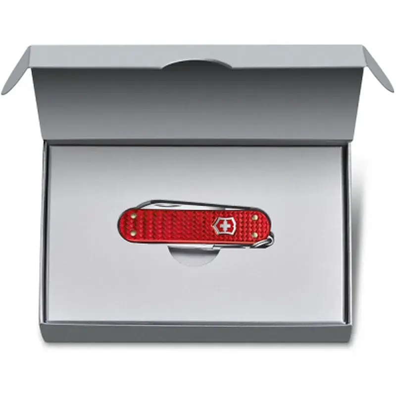 Ніж Victorinox Classic SD Precious Alox Iconic Red (0.6221.401G) - фото 3