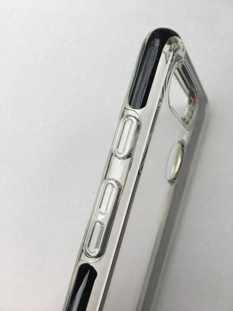 Протиударний прозорий чохол GEAR4 Piccadilly D3O з антимікробним покриттям для Google Pixel 3a (5.6") Black + Transparent - фото 8