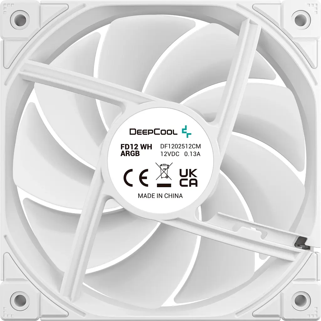 Кулер до корпусу Deepcool FD12 WH (R-FD12-WHNPN1-G) - фото 4