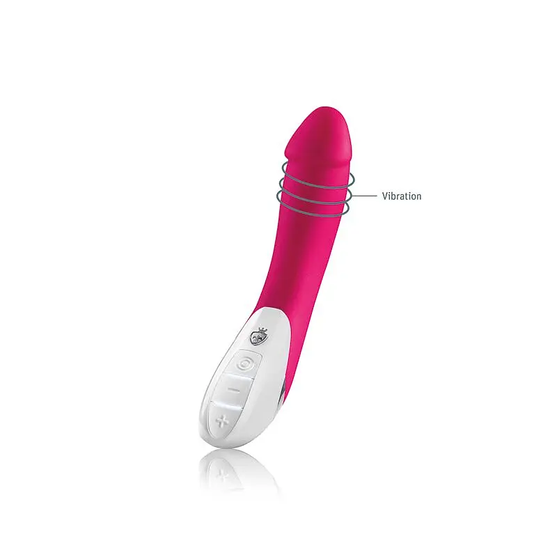 Потужний вібратор Mystim Terrific Truman Pink з двома моторами і вираженою головкою - фото 3