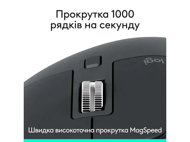 Миша Logitech MX Master 3S Performance Graphite Bluetooth (910-007501) - фото 3