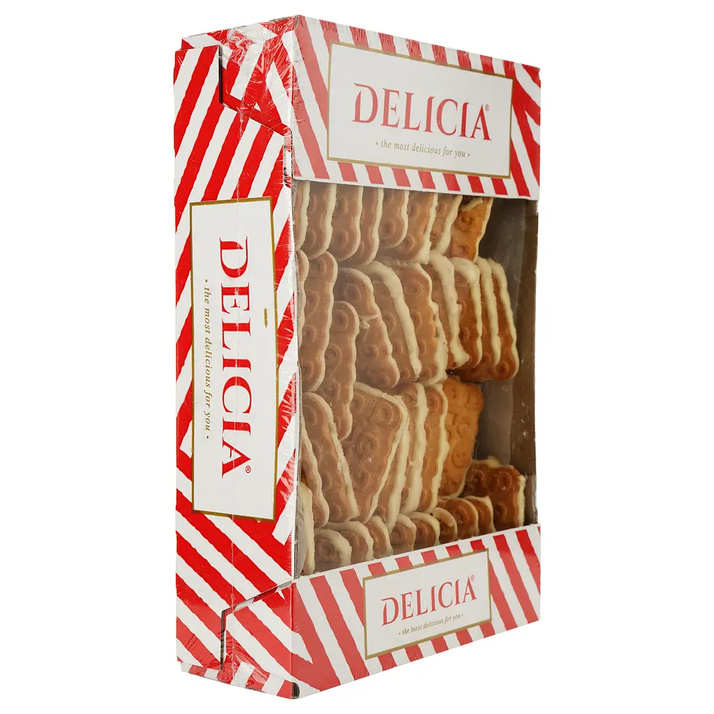 Печенье Delicia Маргаритка со вкусом черной смородины в молочной глазури 0,65 кг (840713) - фото 2