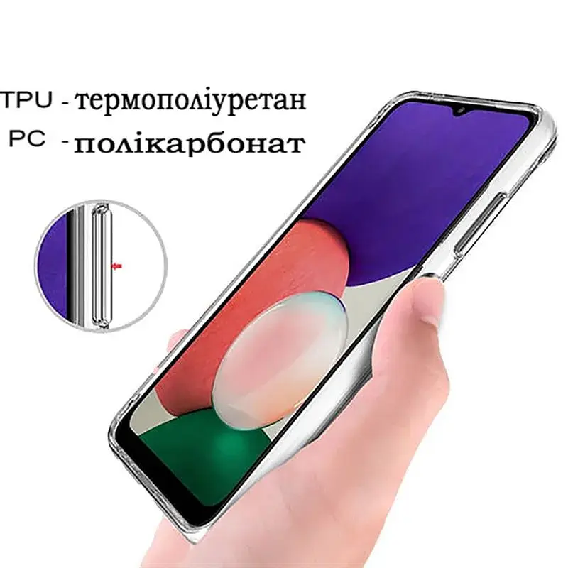 Чохол-накладка BeCover Space Case для Samsung Galaxy S22+ SM-S906 Transparancy (708589) - фото 2