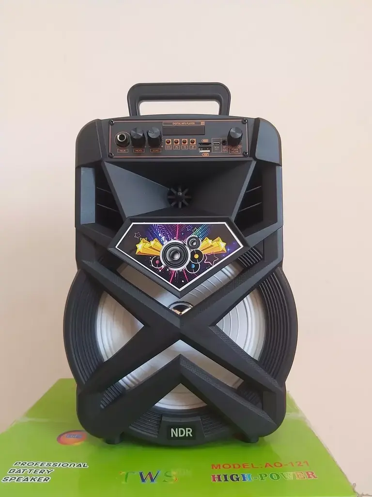 Портативна акустична колонка NDR P77 10W Bluetooth стереосистема + караоке мікрофон - фото 5