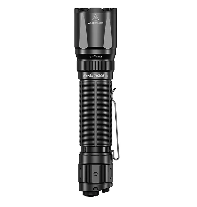 Ручной тактический фонарь Fenix TK20R V2.0 3000лм зарядка через Type-C (Черный) - фото 4