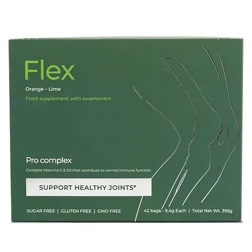 Дієтична добавка Flex Pro Collagen для суглобів Апельсин-лайм 42 стіки