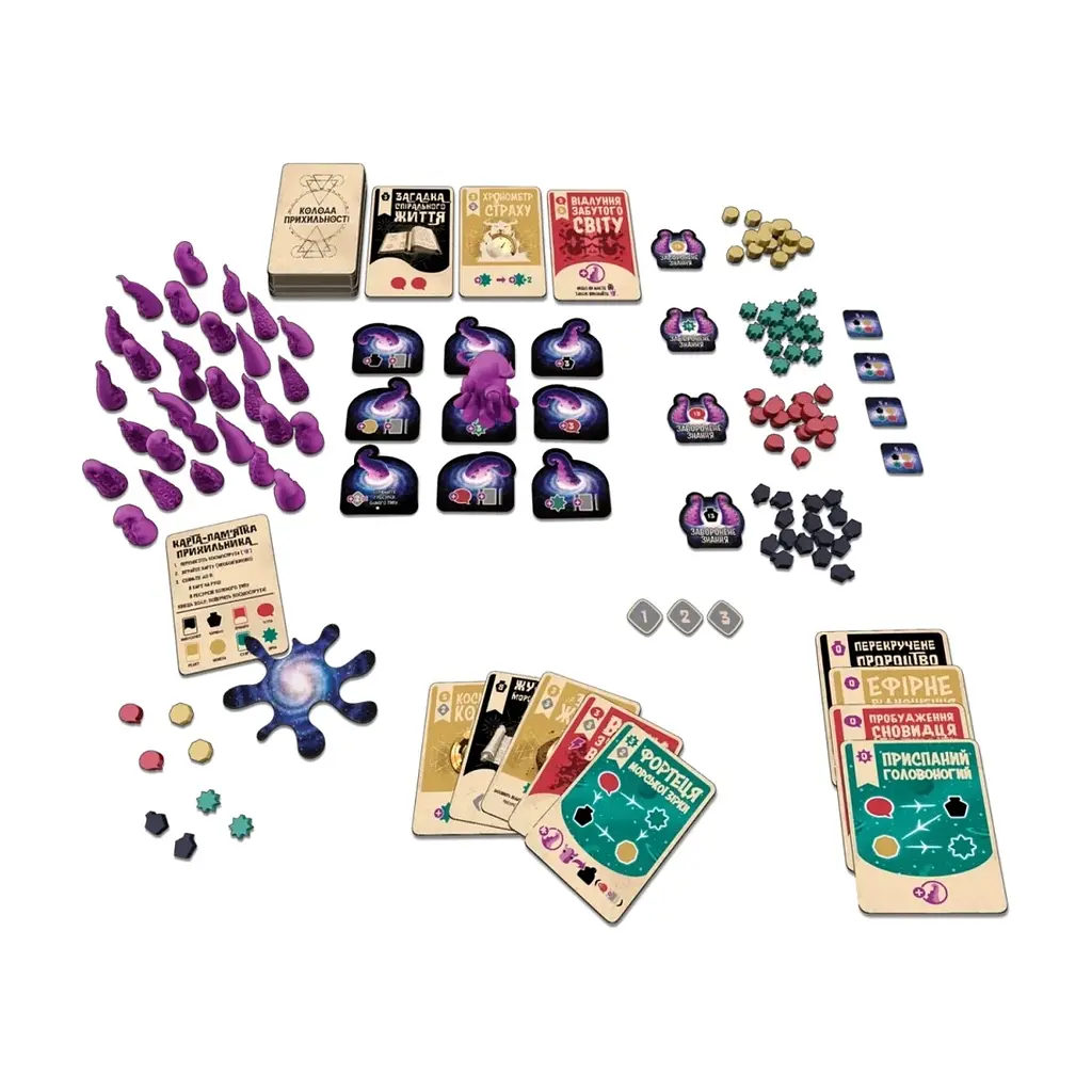 Настільна гра Geekach Games Космоспрут (Cosmoctopus) (укр.) (GKCH171ct) - фото 3