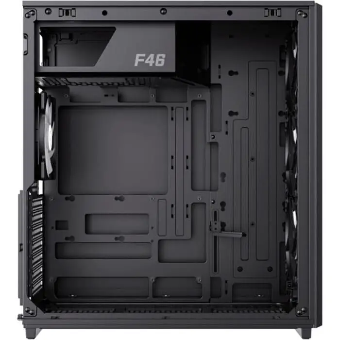 Корпус GameMax F46 Tempered Glass BTF без БП Black (F46 BK) - фото 5