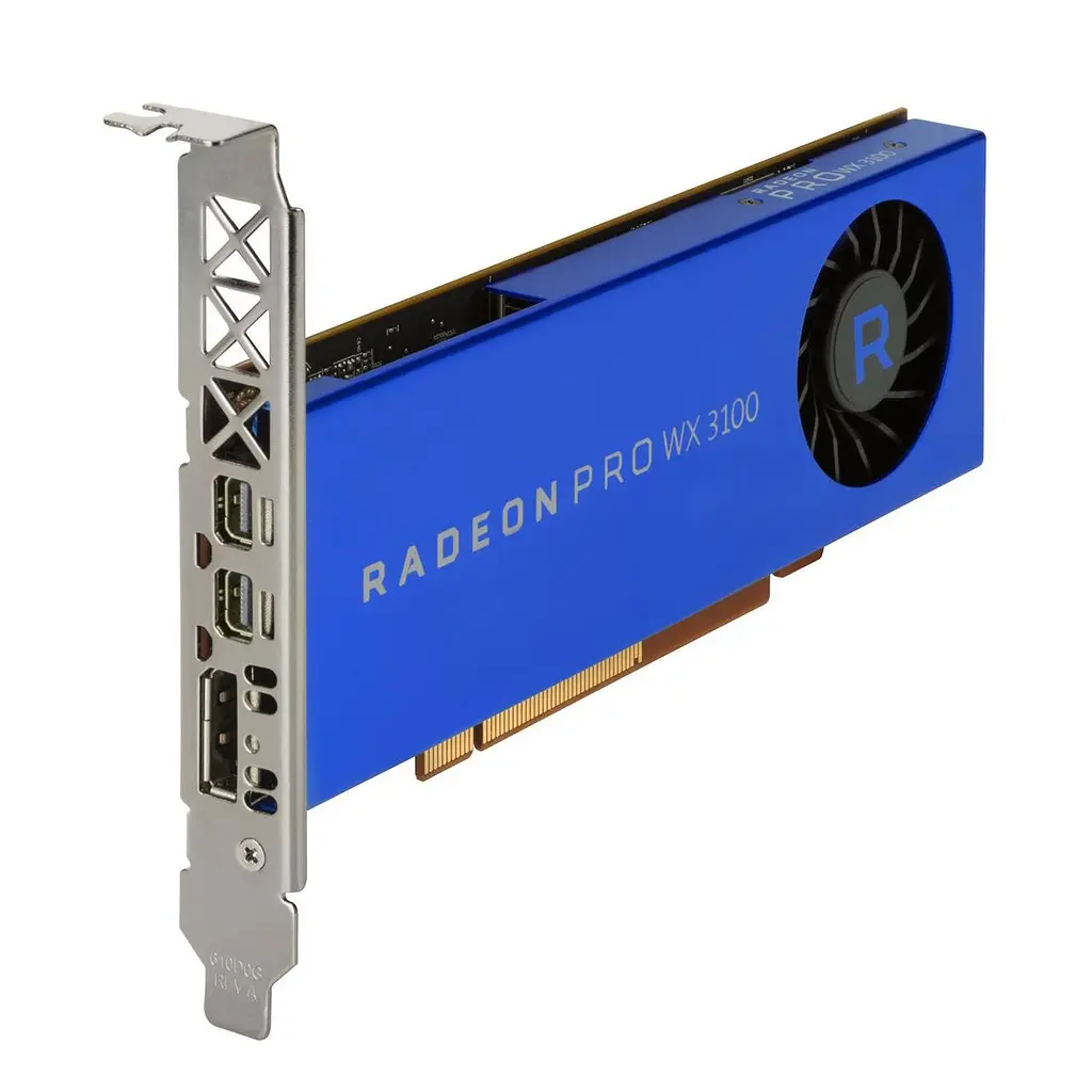 Видеокарта Radeon Pro WX 3100 4GB GDDR5 (High profile) Б/У - фото 2