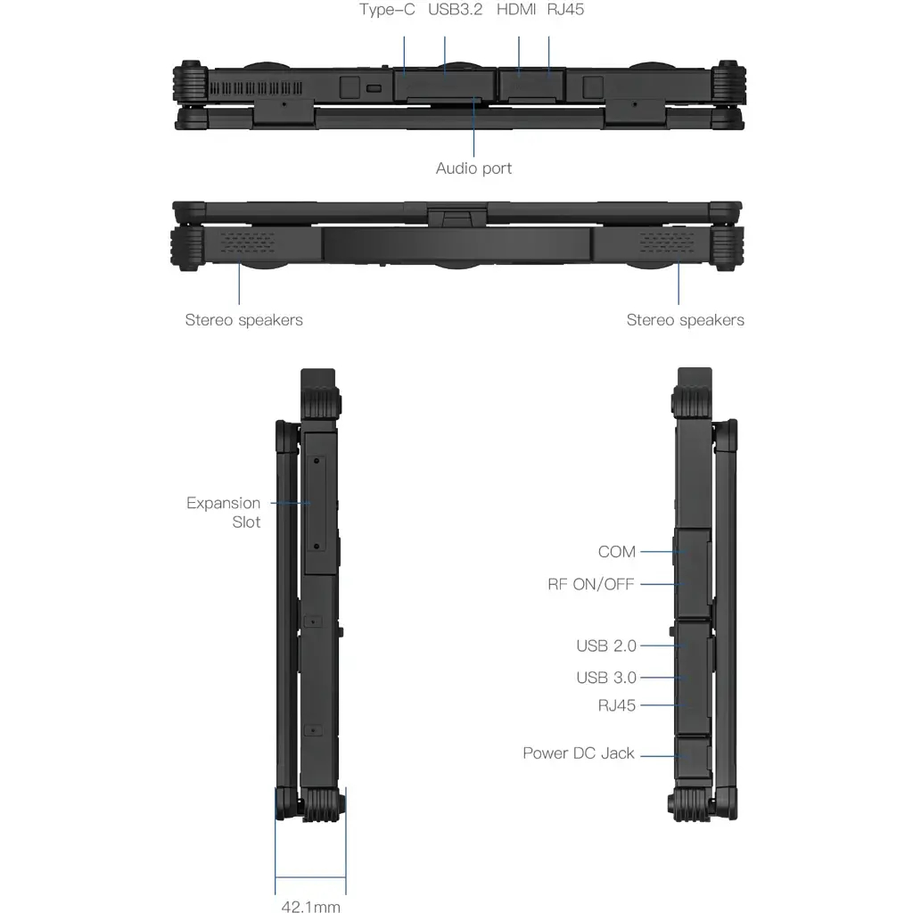 Ноутбук Vinga Scout X14A (X14A-1235161024BWP) - фото 11