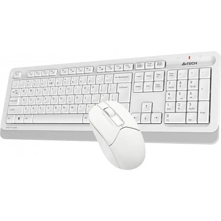 Комплект бездротовий A4Tech Fstyler FG1012 White - фото 4
