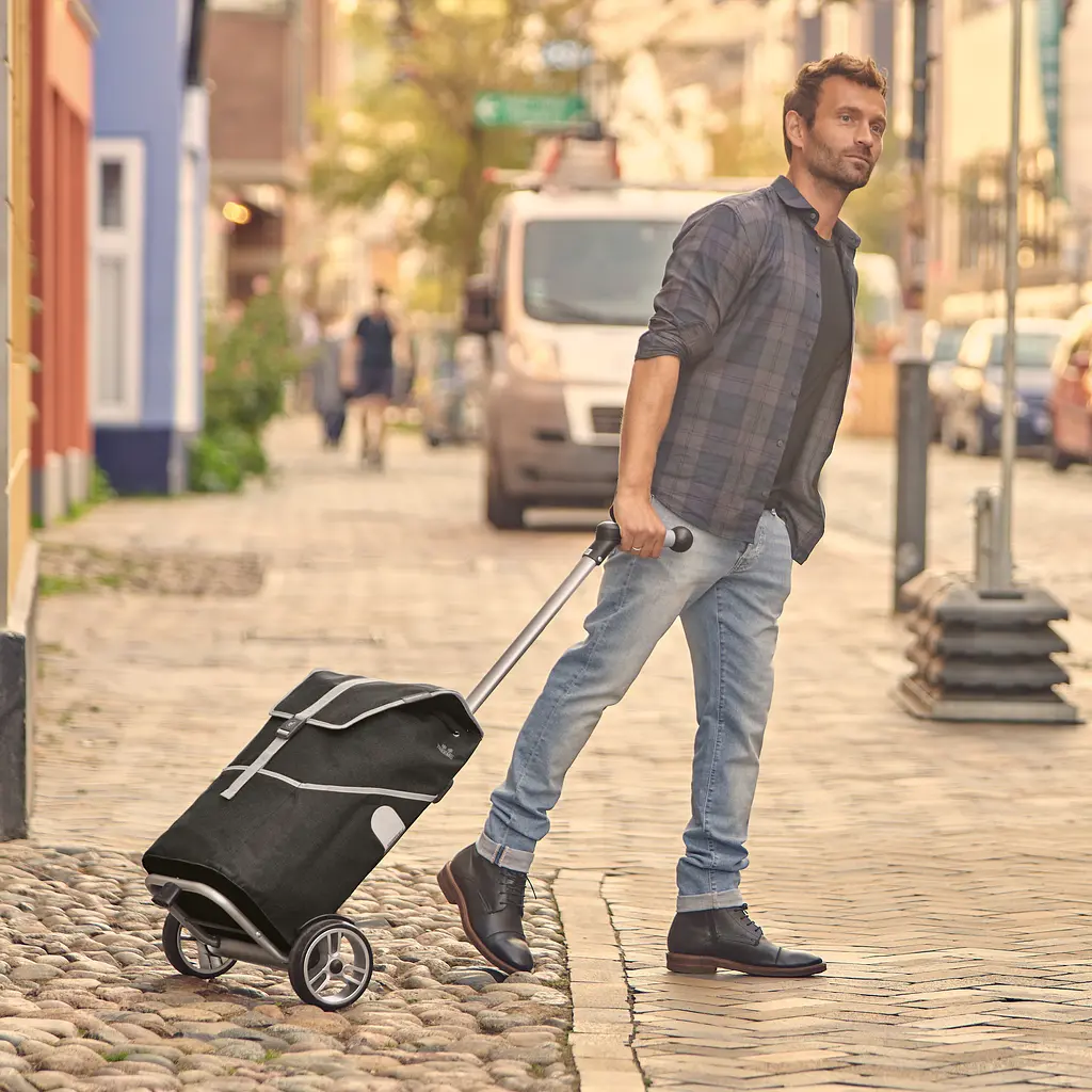 Сумка-візок Andersen Unus Shopper Mikkel Black (140-210-80) - фото 10