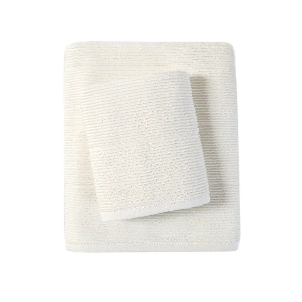 Рушник Lotus Home - Sophie off white молочний 90x150 - фото 2