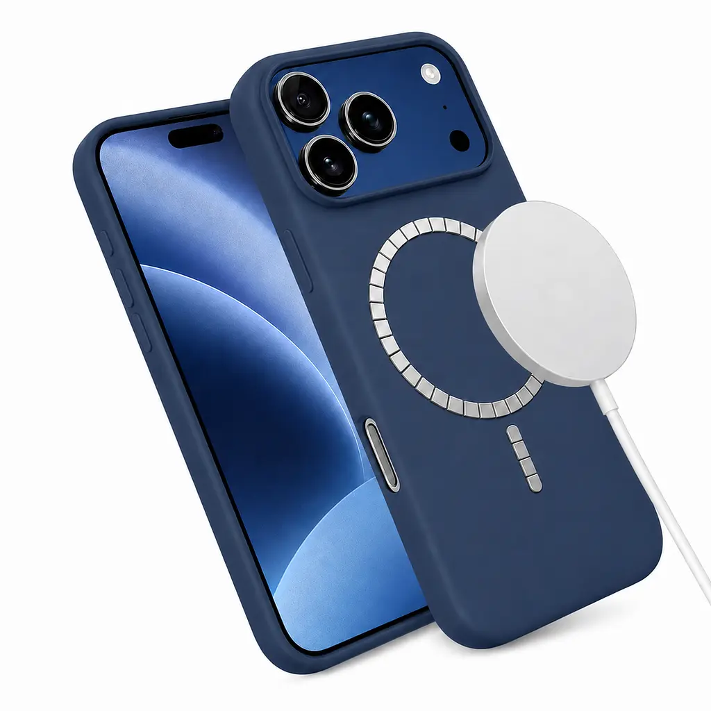 Чохол MAKE Apple iPhone 17 Pro Silicone Solo Denim - фото 3