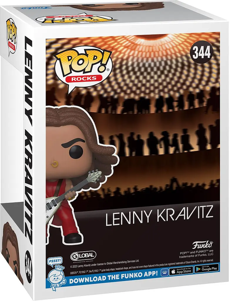 Фигурка Funko POP Rocks: Lenny Kravitz det0018302 - фото 3