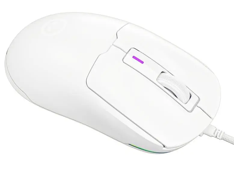 Мышь Lorgar MSA10 Ultralight Wired Gaming Mouse White (LRG-MSA10-WH) - фото 6