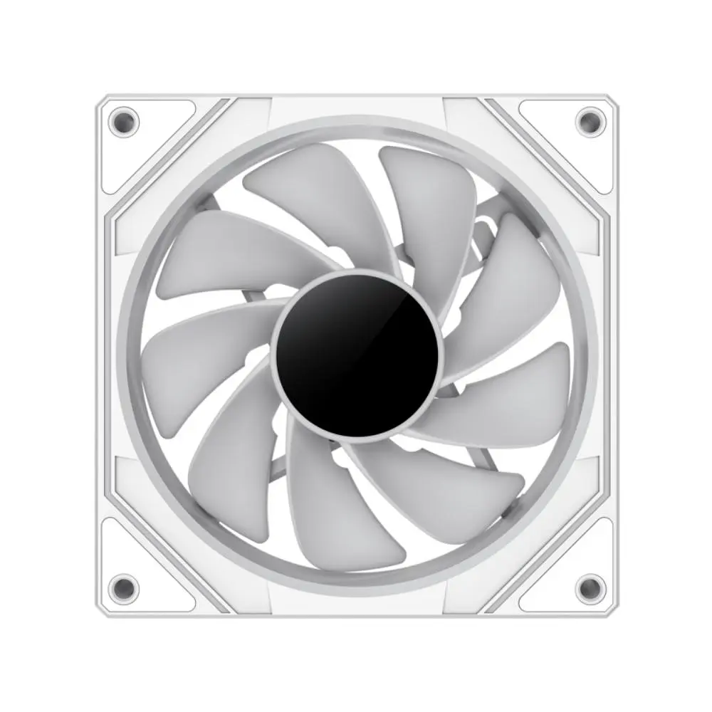 Вентилятор GameMax FN12A-S8I-RW Reverse White (FN12A-S8I-RW) - фото 3